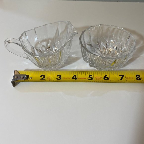 Vintage Action Industries 1981 Glass Sugar & Creamer Set - Picture 11 of 12